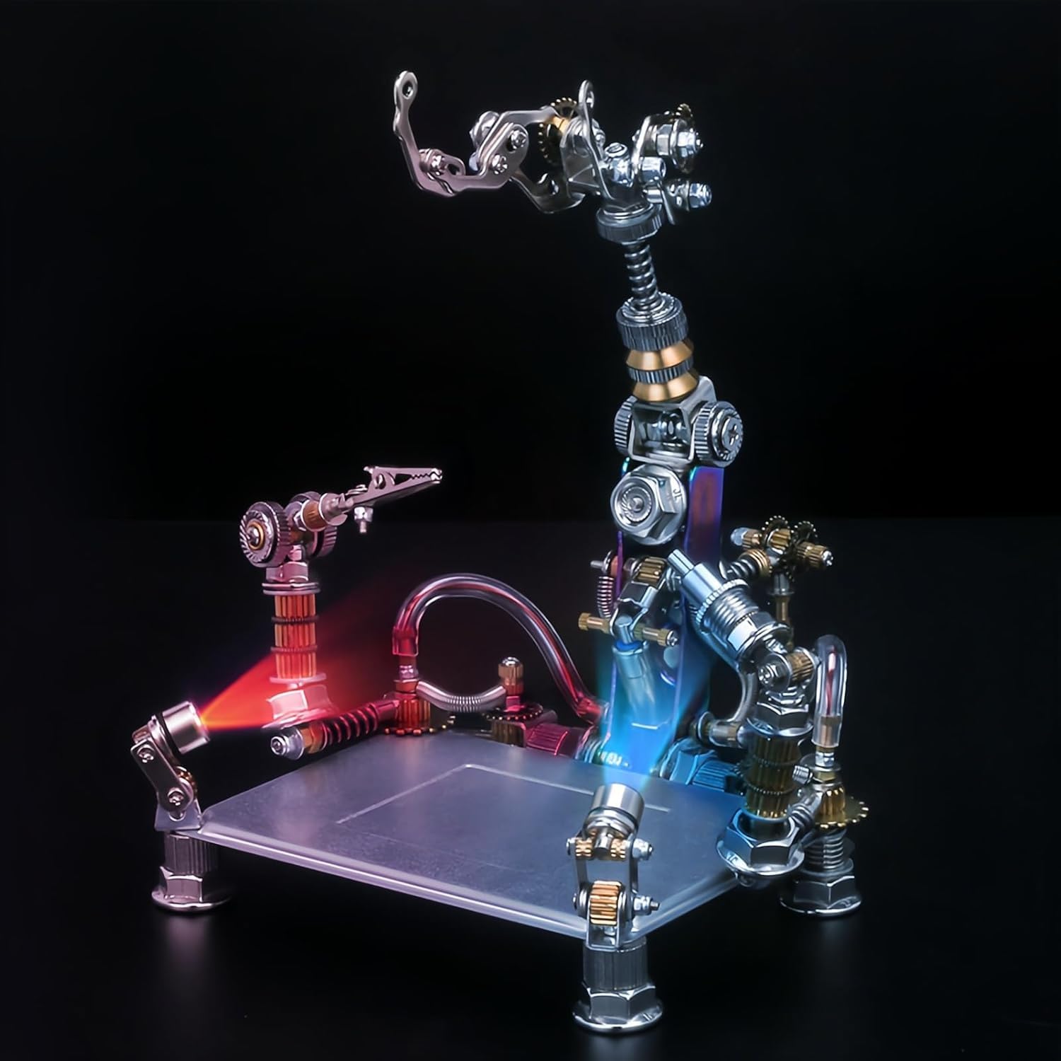 Model 3D puzzli metalowych dla dorosłych, mechaniczny zestaw modeli metalowych z serii Three Kingdoms, łamigłówka DIY, zabawne kreatywne ozdoby, prezenty dla kobiet i mężczyzn.(365 PCS)