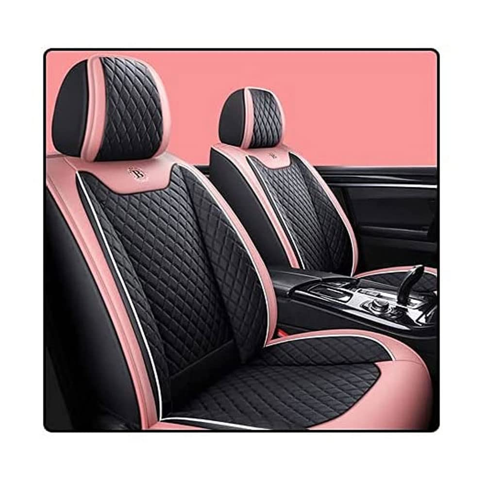 Coprisedili Auto Per Nissan Juke 2010-2019 – 5 Posti Traspiranti, Impermeabili E Antigraffio, Colore A-Rose Red