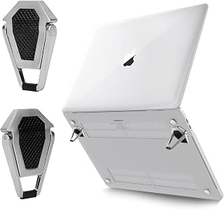 Florican Portable Invisible Laptop Riser Stand | Mini Aluminum Cooling Pad, Lightweight Laptop Desk Stand for MacBook, Len Price In India