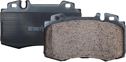 Miniatura 133 de Detroit Axle - Juego de pastillas de freno para Chevy GMC Yukon XL Suburban 1500 Tahoe Avalanche Cadillac Escalade ESV EXT, 4 pastillas de freno