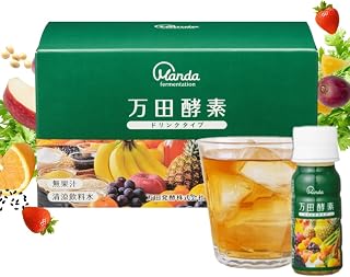 万田酵素 ドリンクタイプ 50ml×10本×1箱 約10日分 万田酵素ドリンク ファスティング 飲みやすい 健康ドリンク 栄養 1箱セット (ｽﾀﾝﾀﾞｰﾄﾞ)