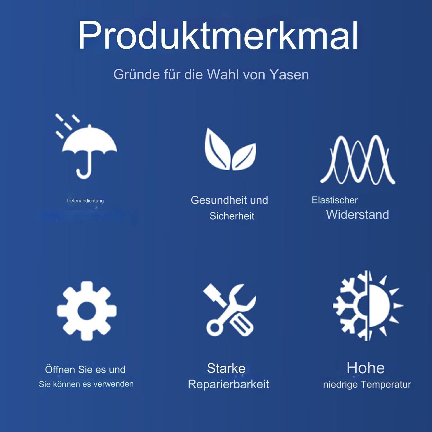 Klarer Wasserfester Kleber – Farbloses Klebedichtmittel, Ausbesserungsharz