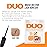 DUO Brush-On Strip Lash Adhesive, Dark Tone, 0.18 oz, 2-Packs