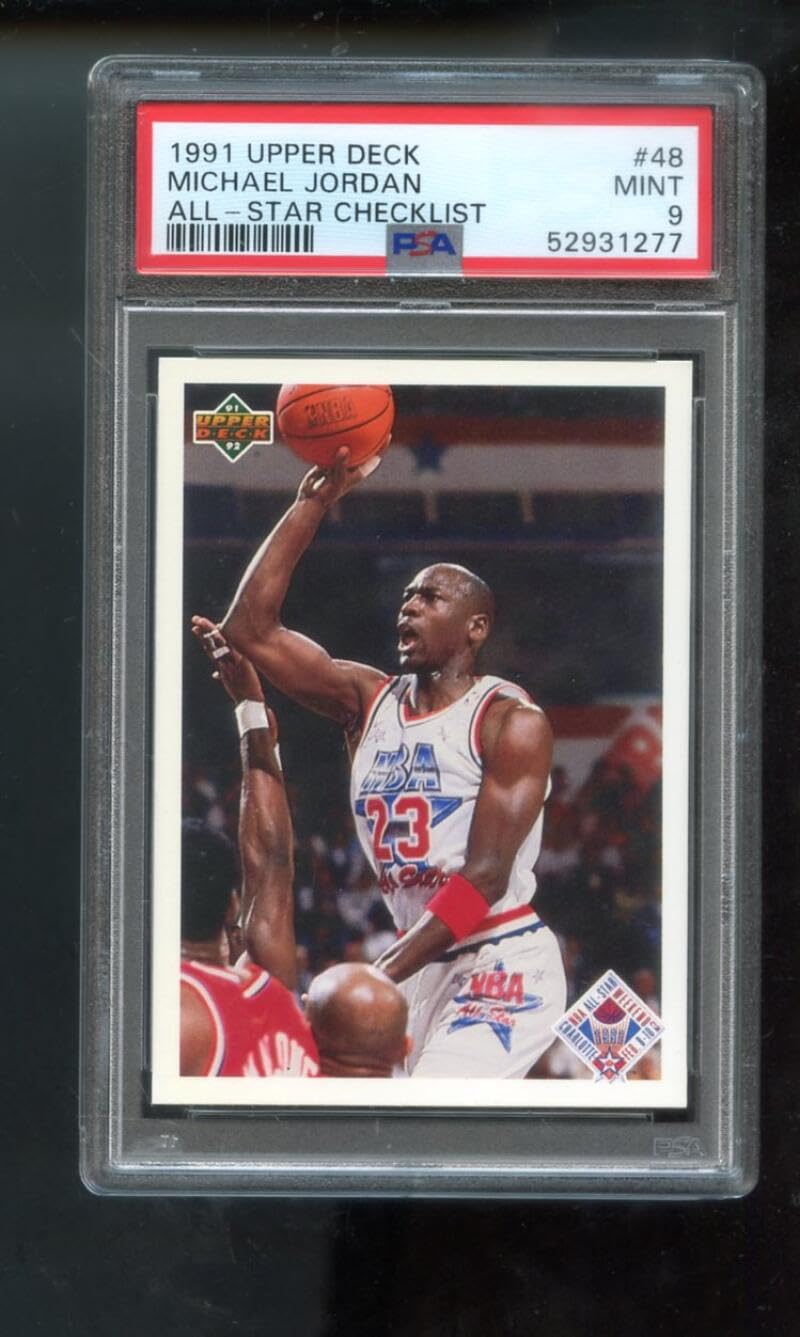 Amazon.com: 1991-92 Upper Deck #48 Michael Jordan All-Star Amazon.com: 1991-92 Upper Deck #48 Michael Jordan All-Star