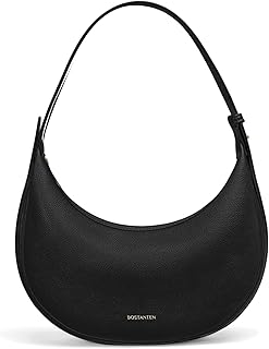 BOSTANTEN Crescent Shoulder Bag Vegan Leather Purses for Women Trendy Crossbody Clutch Hobo Handbag Adjustable Strap Global Recycled Standard Global Recycled Standard Global Recycled Standard