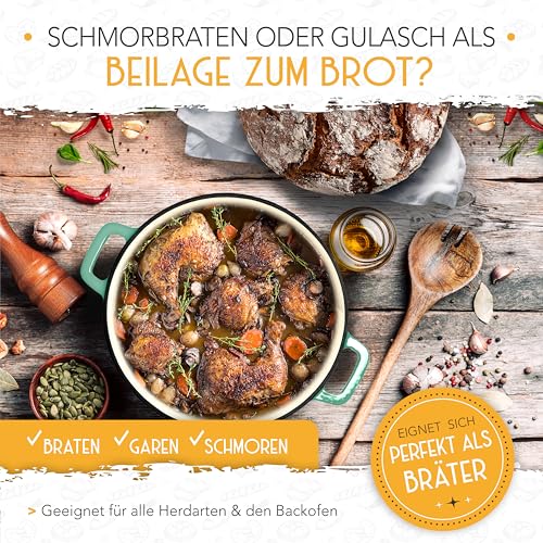 Foto von KRUSTENZAUBER Brot-Bräter mit Gärkörbchen – 26 cm