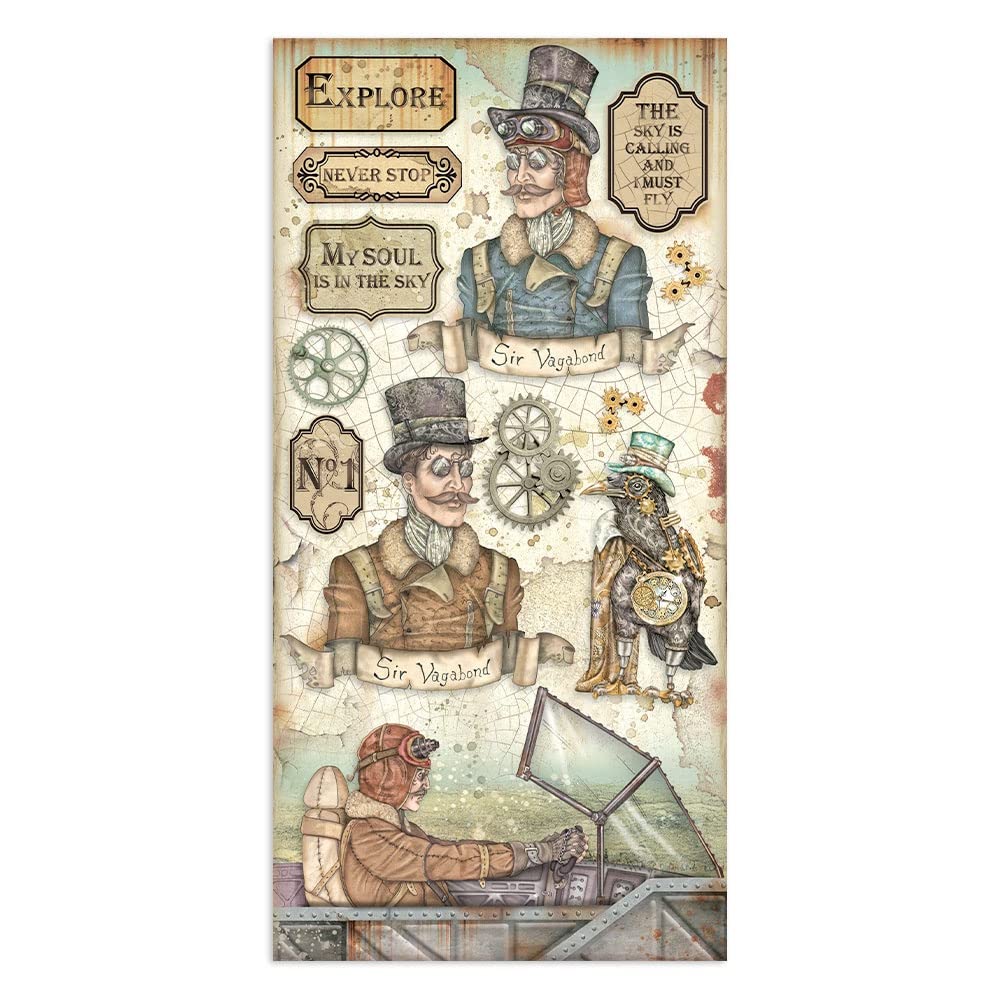 Stamperia - Collectibles - Sir Vagabond - Aviator