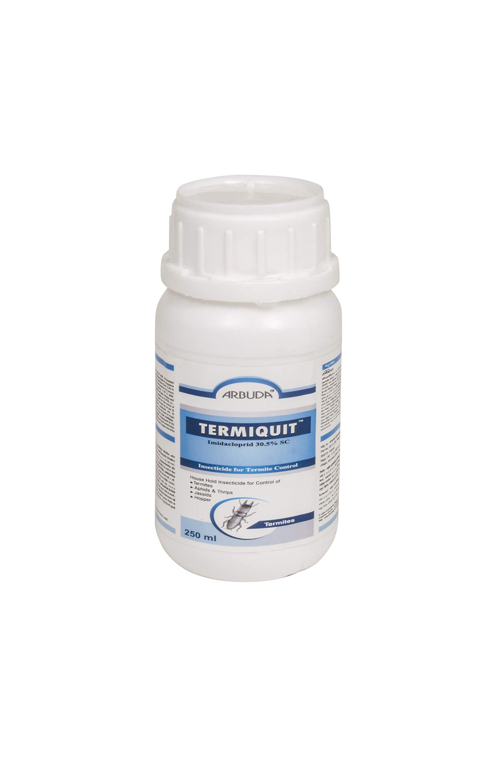 Termiquit ImidaCloprid 30.5% (250ml) SC Termite Control Solution, Insect Control, Super Powerful Results 250 ml, Odorless Solution