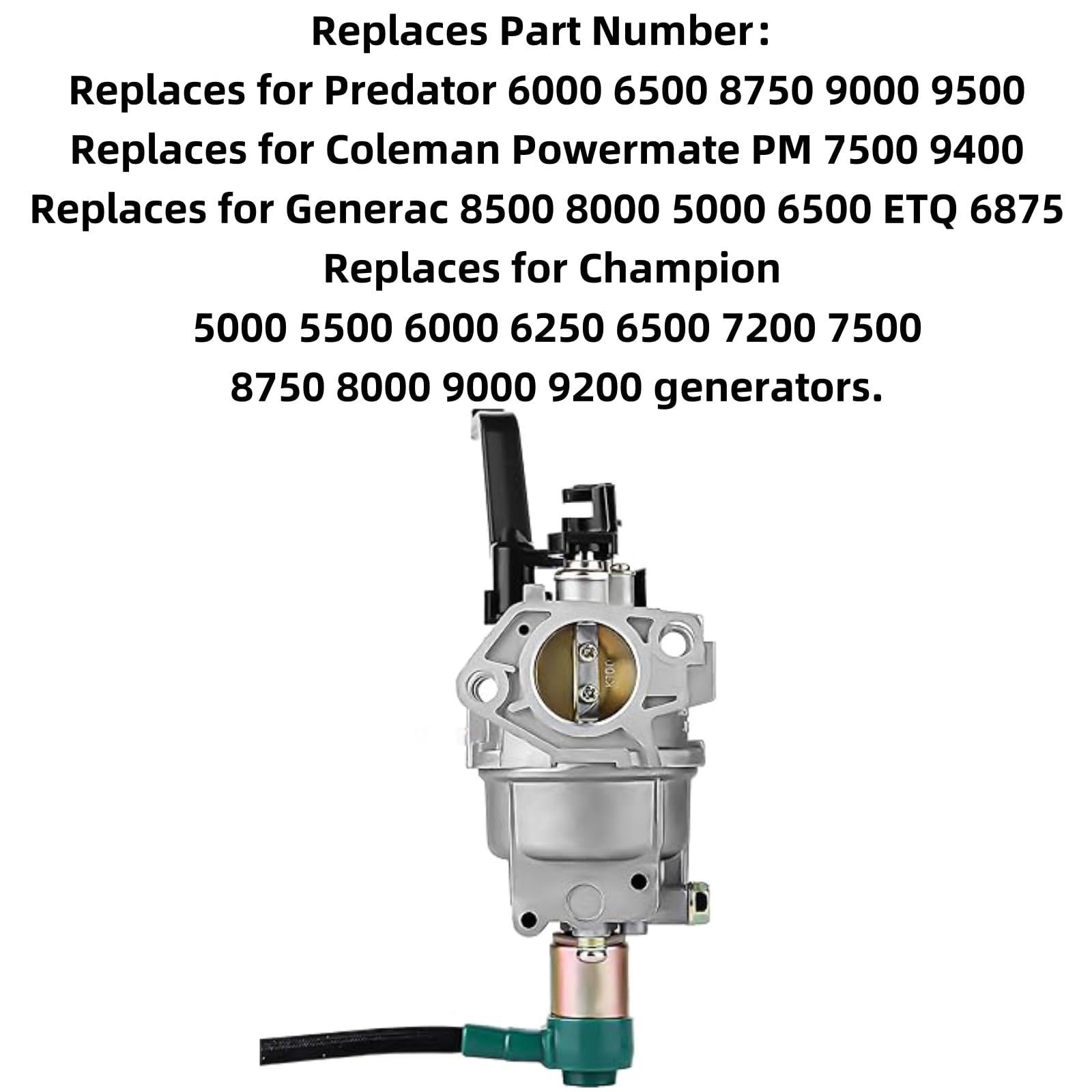 Amazon.com : 8750 Carburetor Compatible with Harbor Freight