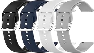 ECSEM Sport Strap Compatible with Coros APEX 42mm/PACE 2,Replacement Adjustable Band Breathable Waterproof Silicone Bracelet WristBand Smartwatch AccessoriesSmart Watch Bands for 2 Women Men