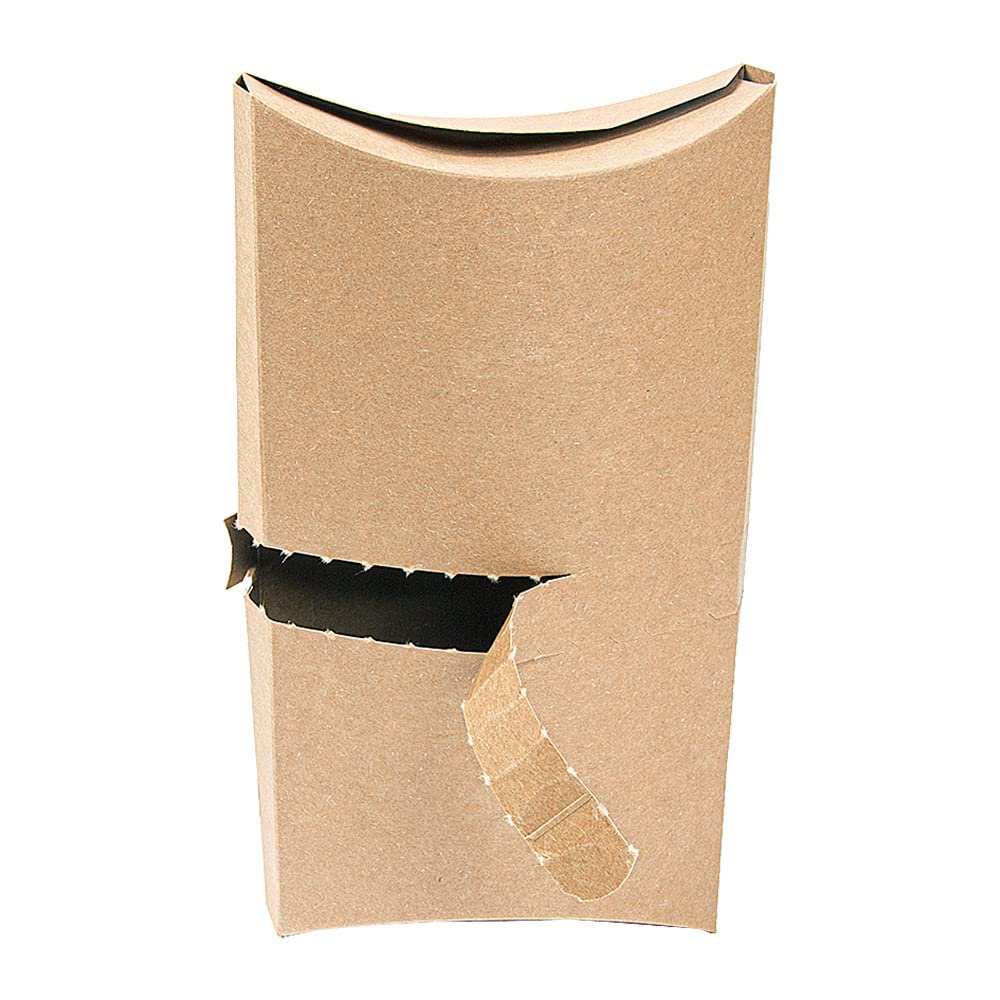 Envases para tacos desechables bandejas de cartón marrón para comida para llevar García de Pou de 19,5x12,5 cm 2