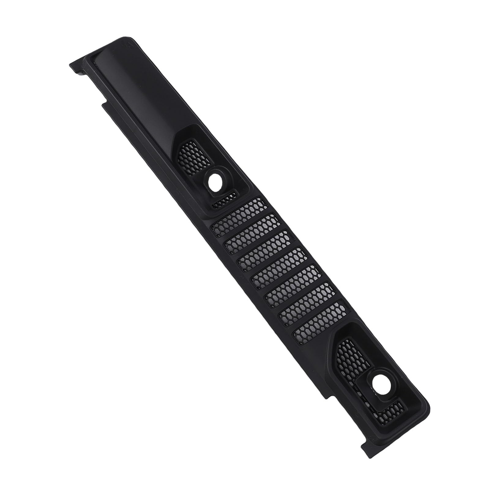 Keenso Grille de Panneau de Capot, Panneau de Couverture de Capot d'essuie-Glace en ABS, Remplacement à Clipser 68307260AC, Protection d'essuie-Glace Design élégant pour JL 2018 2024 Conduite à