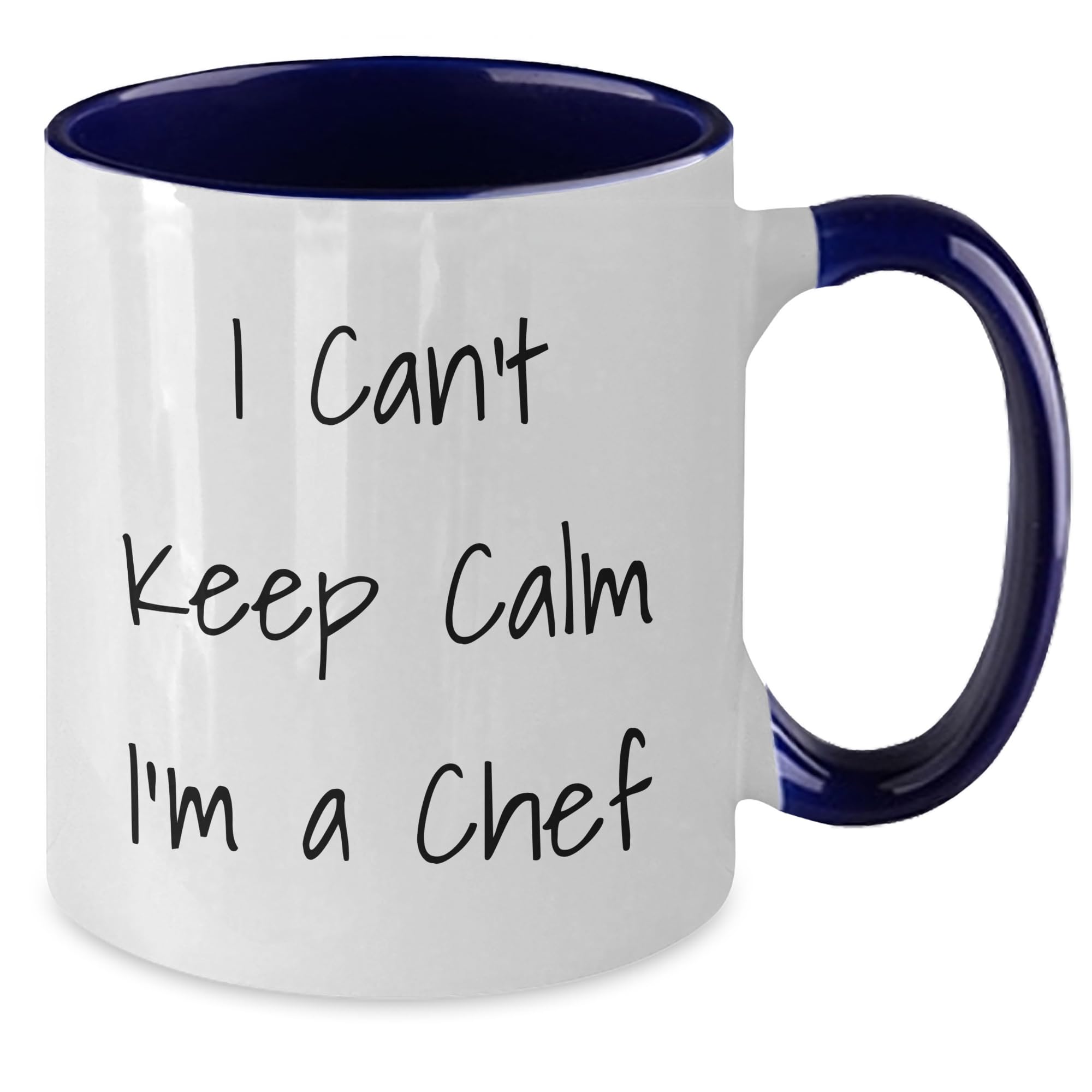 Gifts from Friends for the Chef I Can't Keep Calm I'm A Chef Two Tone Coffee Mug Christmas