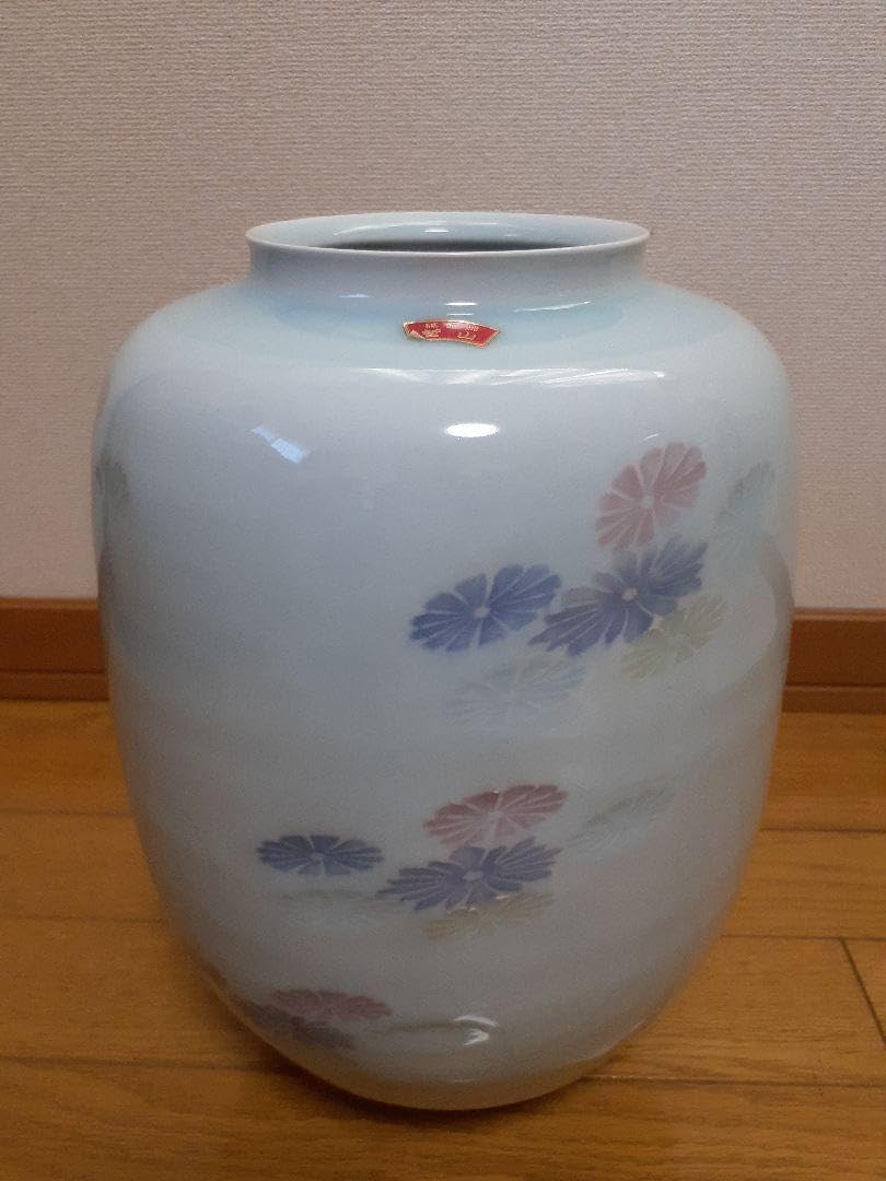砥部焼 哲山作花瓶