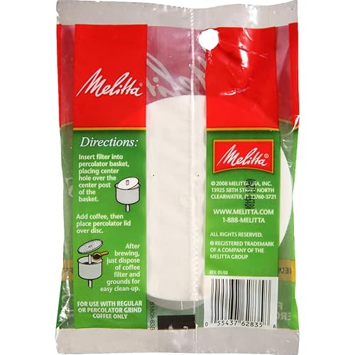 White Disc Coffee Filter, 100 Count (Pack Of 6) #TOP3