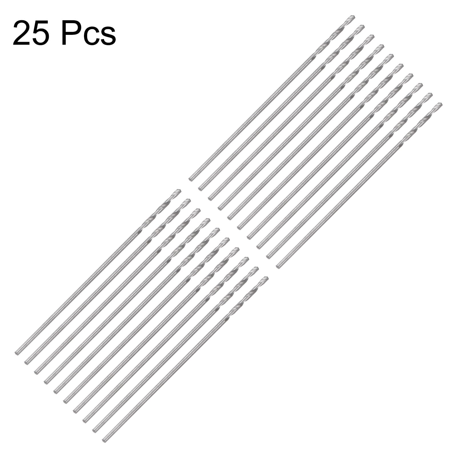 HARFINGTON Spiralbohrer 4,2mm Extra Lang - 2 Stück 120mm HSS Bohrer Für Holz & Metall