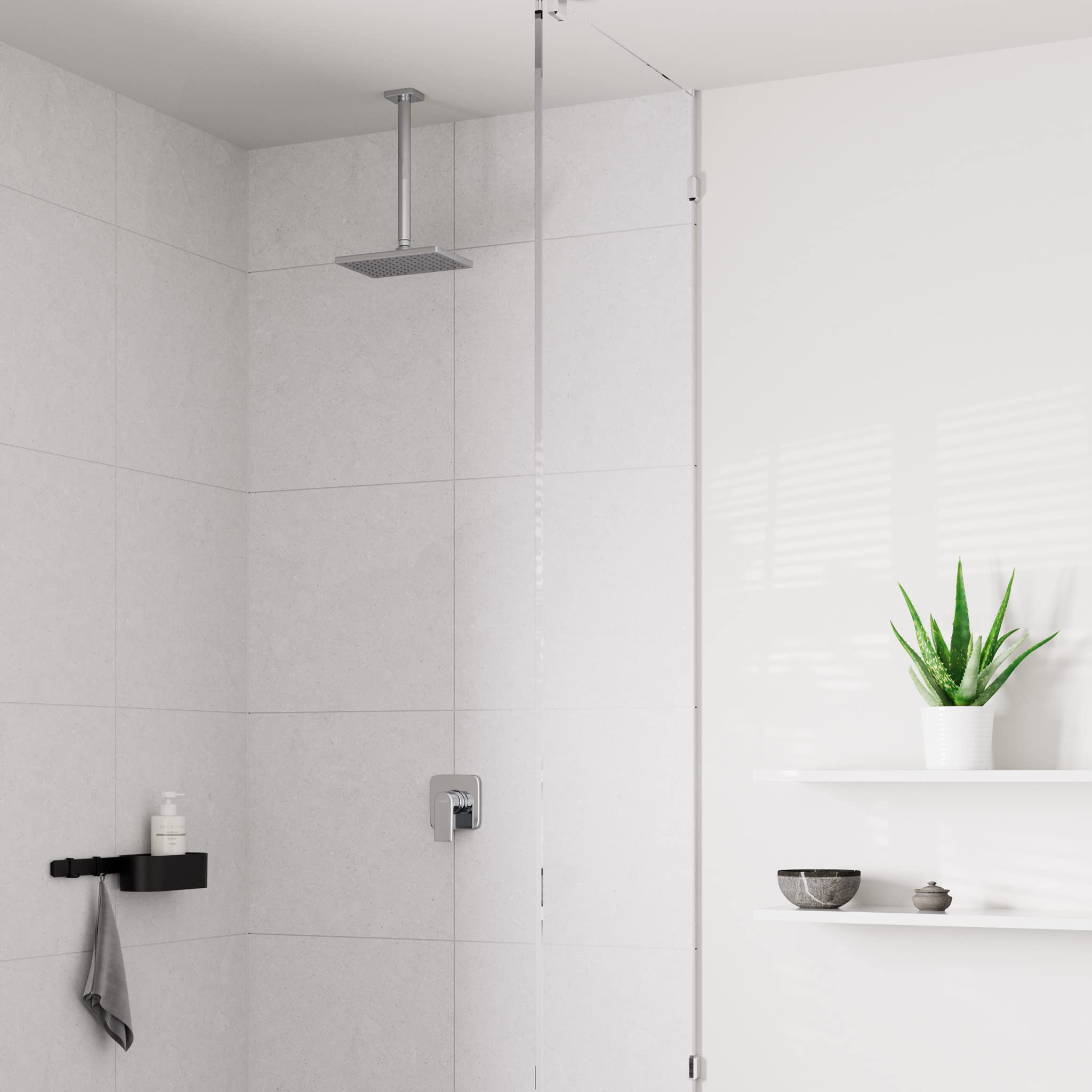 Hansgrohe Vernis Shape Przyłącze sufitowe 30 cm, chrom, 26407000