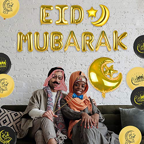 Ramadan Mubarak Eid Mubarak Set di decorazioni