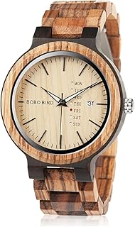 BOBO BIRD Mens Wooden Watch