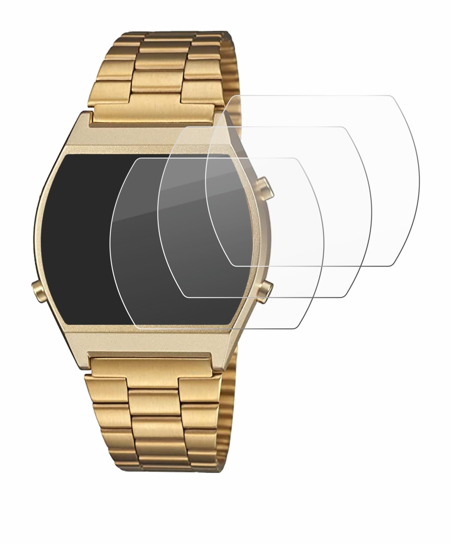 savvies 6 Pezzi Pellicola Protettiva per Casio Unisex MW-240 Protezione Schermo Trasparente
