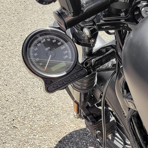 image for AUFER 39MM Fork Tuber Side Mount Speedometer Relocation Kit Adjustment