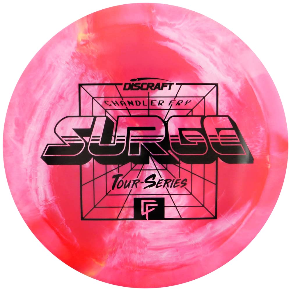 Discraft Limited Edition 2022 Tour Series Chandler Fry Swirl ESP Surge Distance Driver Golf Disc - 173-174g - Colors Will Vary