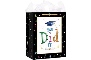 Class of 2023 Graduation Gift Bags with Tissue Paper