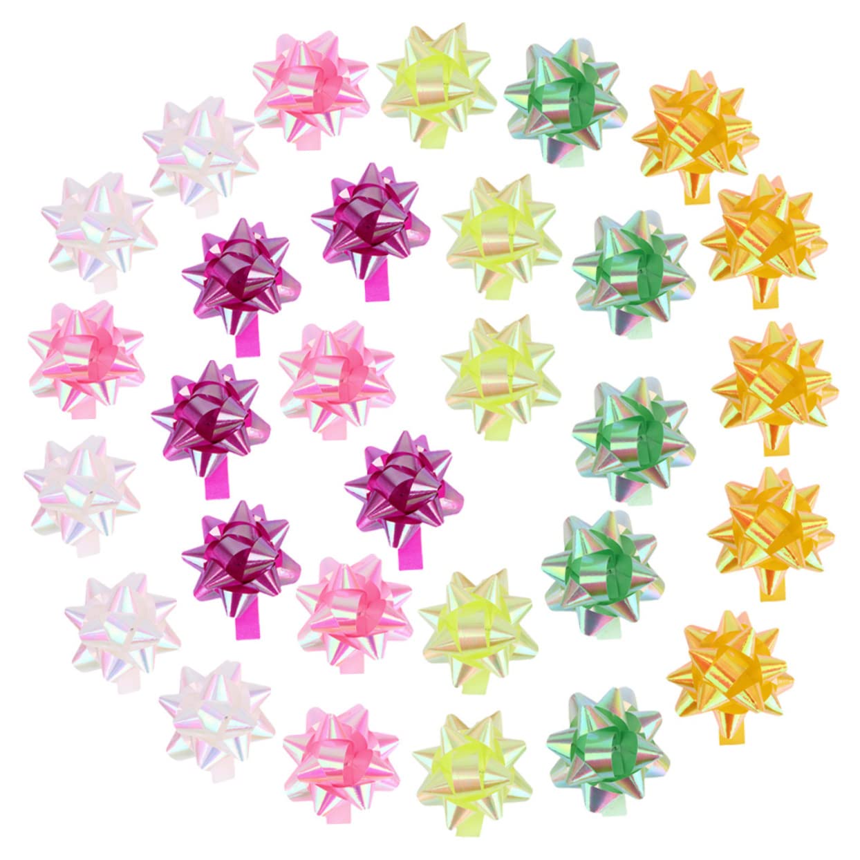 Mobestech 360piezas Cinta Decorativa De Mezclados Lazos De para Fiestas Bodas y Cumpleaños Material Seguro y Duradero para Decoraciones Creativas y Manualidades