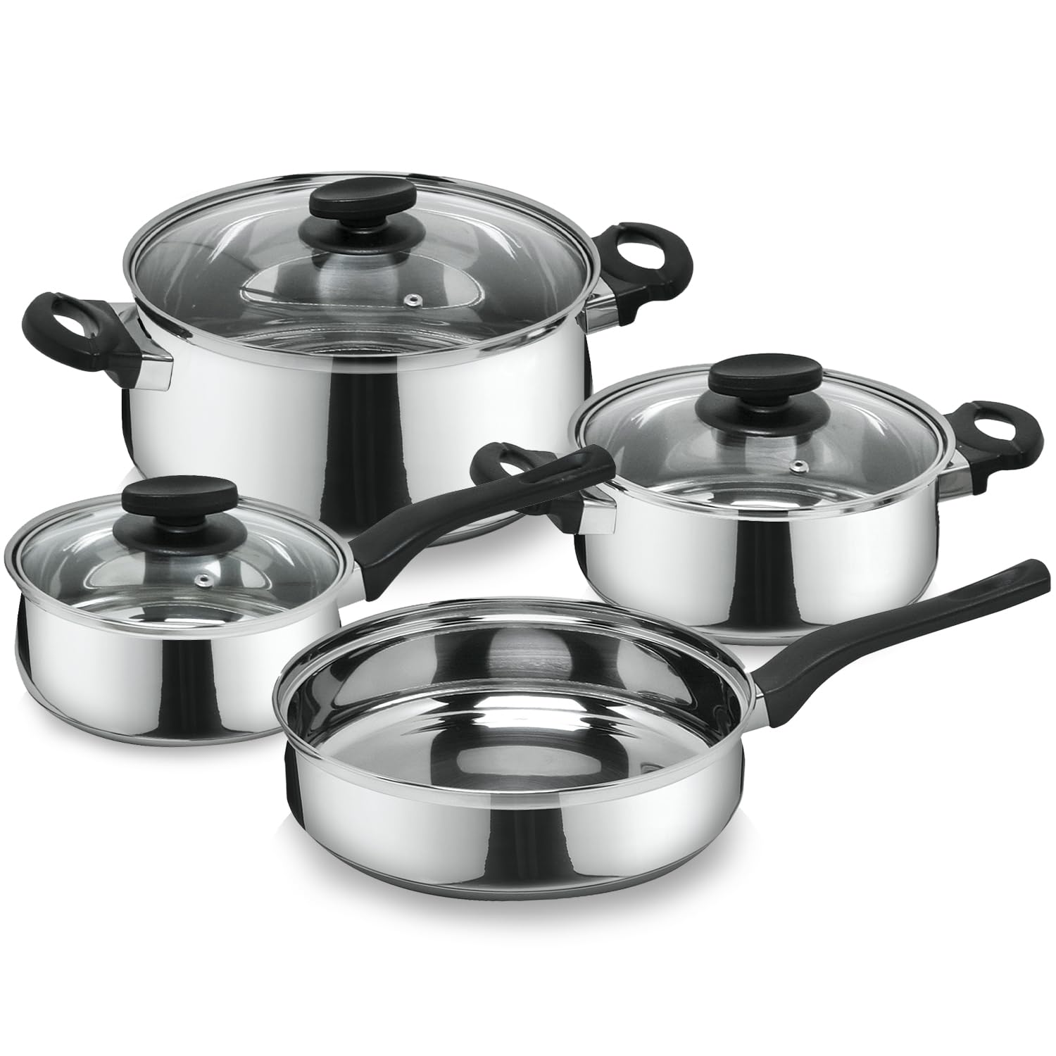 Magefesa Lotus Sartén Wok De Inducción Apta Para Lavavajillas 28cm En Acero Esmaltado Azul