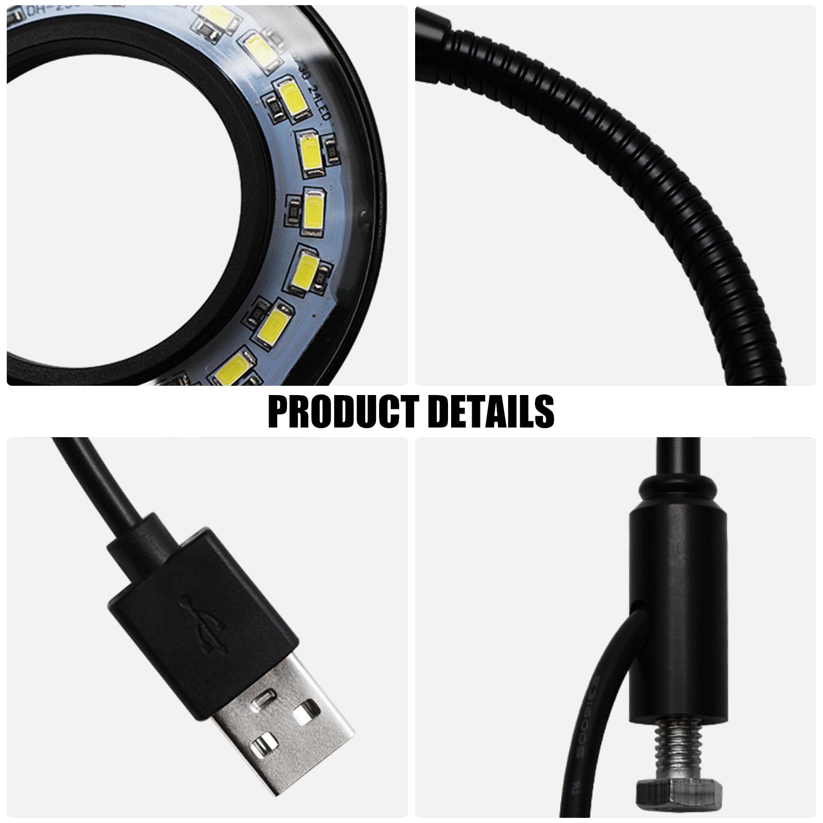 Drehbare LED Aquarienlampe Mit Ständer Aus Naturholz Für Kleine Aquarien Sukkulenten Topfpflanzen Landsacping Lampe Aquarium Licht