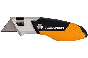 Fiskars Pro Folding Utility Knife: Ultimate Convenience for Small Projects
