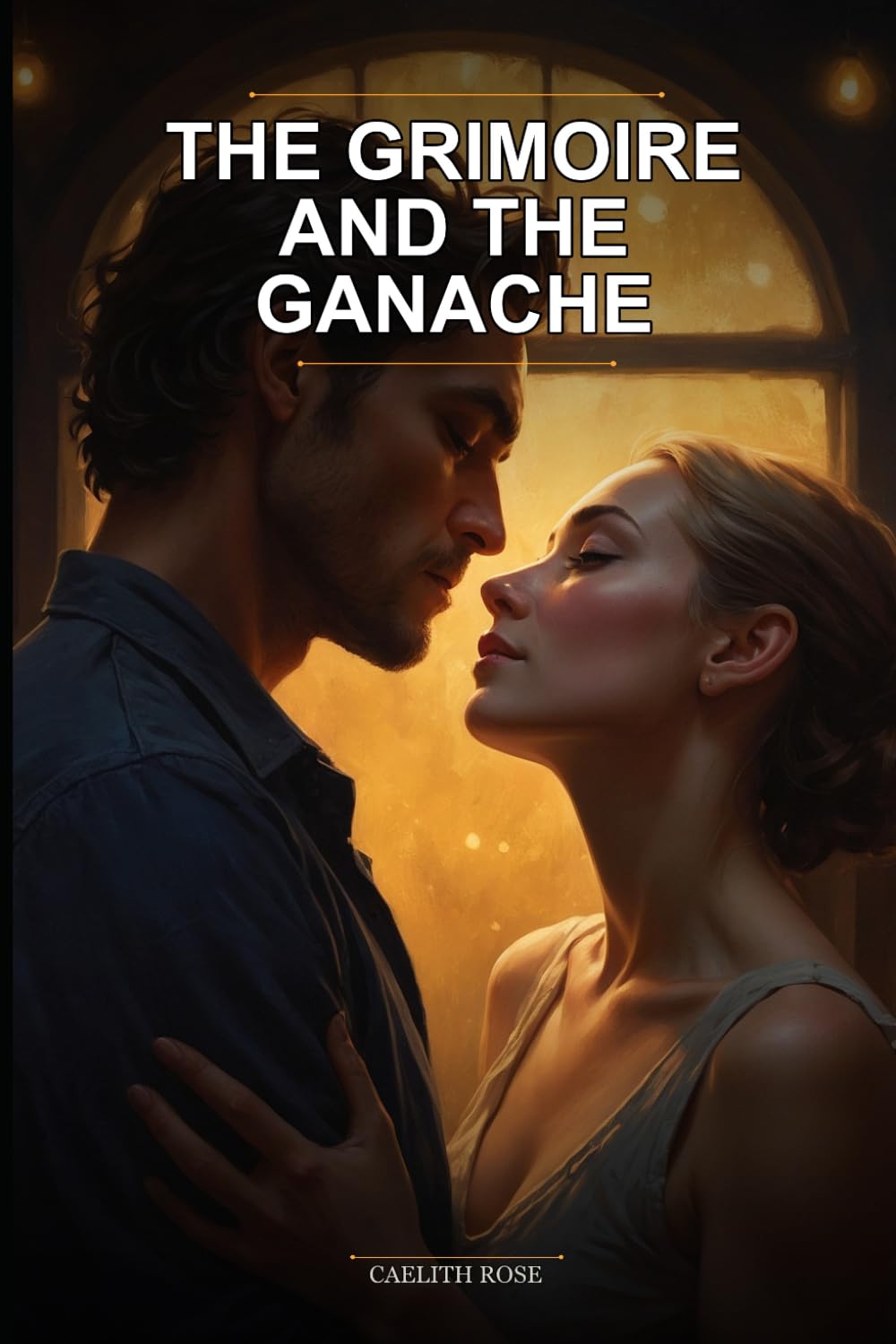 The Grimoire and the Ganache: A Grumpy-Sunshine Romance Set in a Magical Bakery: A Low Stakes Cozy Fantasy Romance With Magic to Warm Your Soul