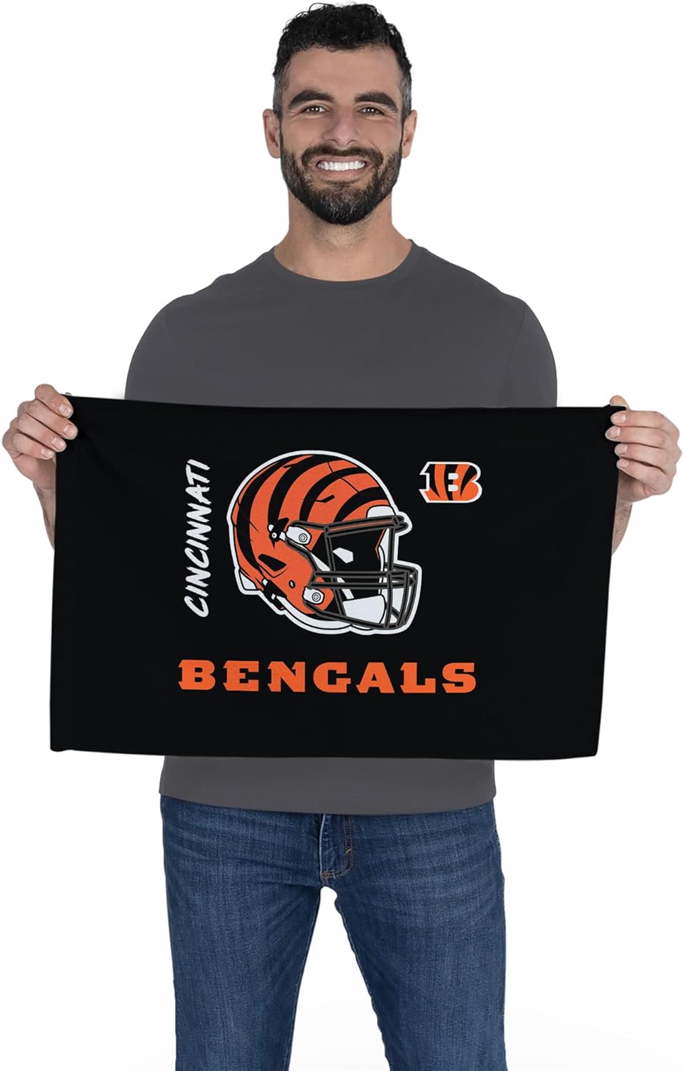 Northwest Cincinnati Bengals NFL Rally - Rally Towel 18 x 15 Inches - Image 2