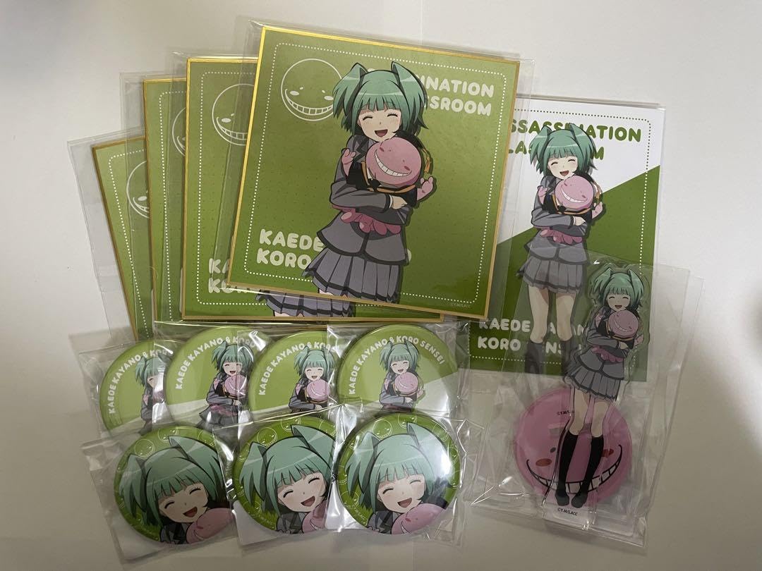 Amazon.co.jp: 暗殺教室 メイトくじ 茅野カエデ セット : おもちゃ