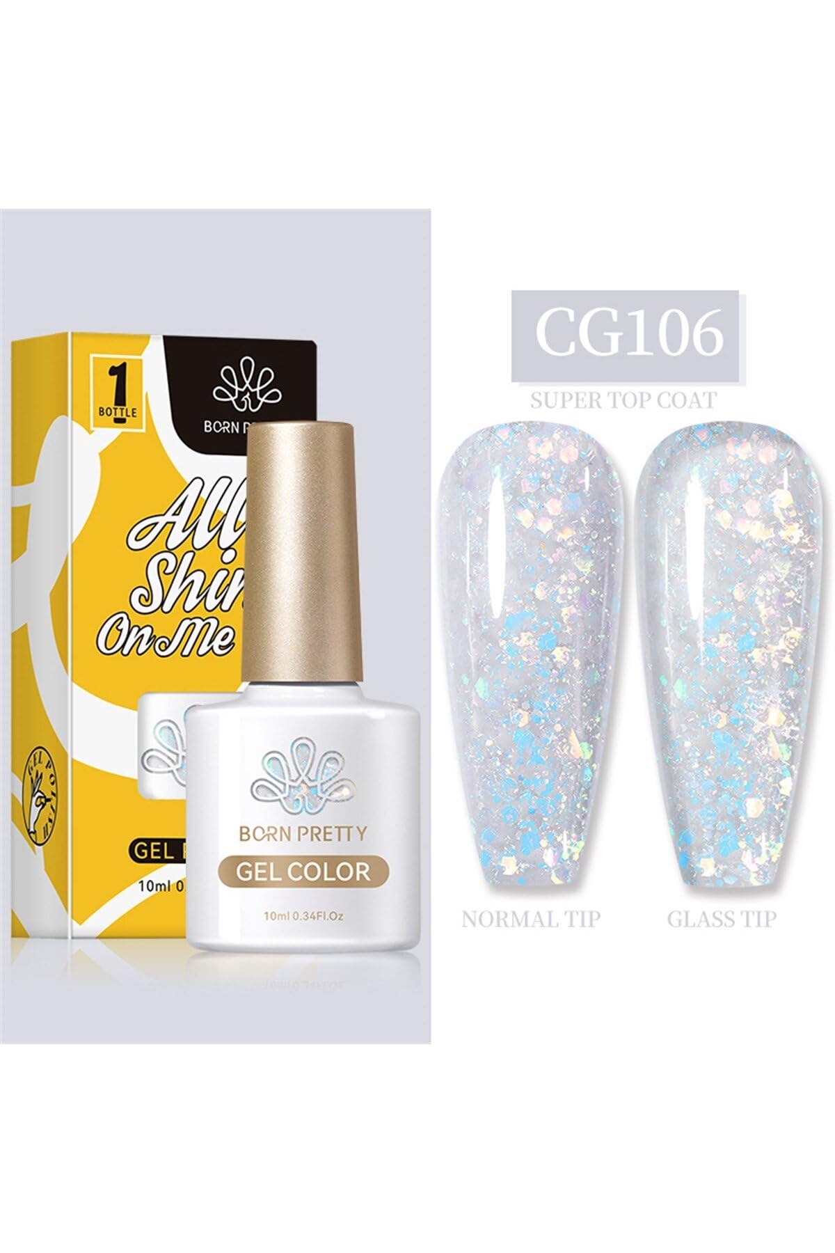 Born Pretty 10 Ml Sılky Whıte Serisi Kalıcı Oje Cg106 (55845) 2709
