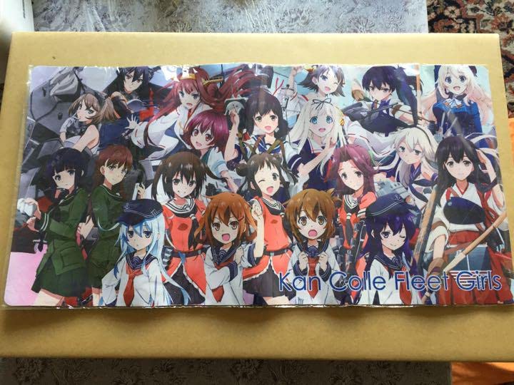 Amazon.co.jp: 艦これ プレイマット デスクマット 吹雪 夕立 睦月 長門