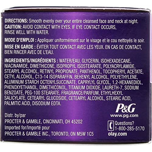 Olay Anti Wrnkle NGHT CRM Size 2z Olay Age Defying Anti Wrinkle Night Cream 2z - Image 3