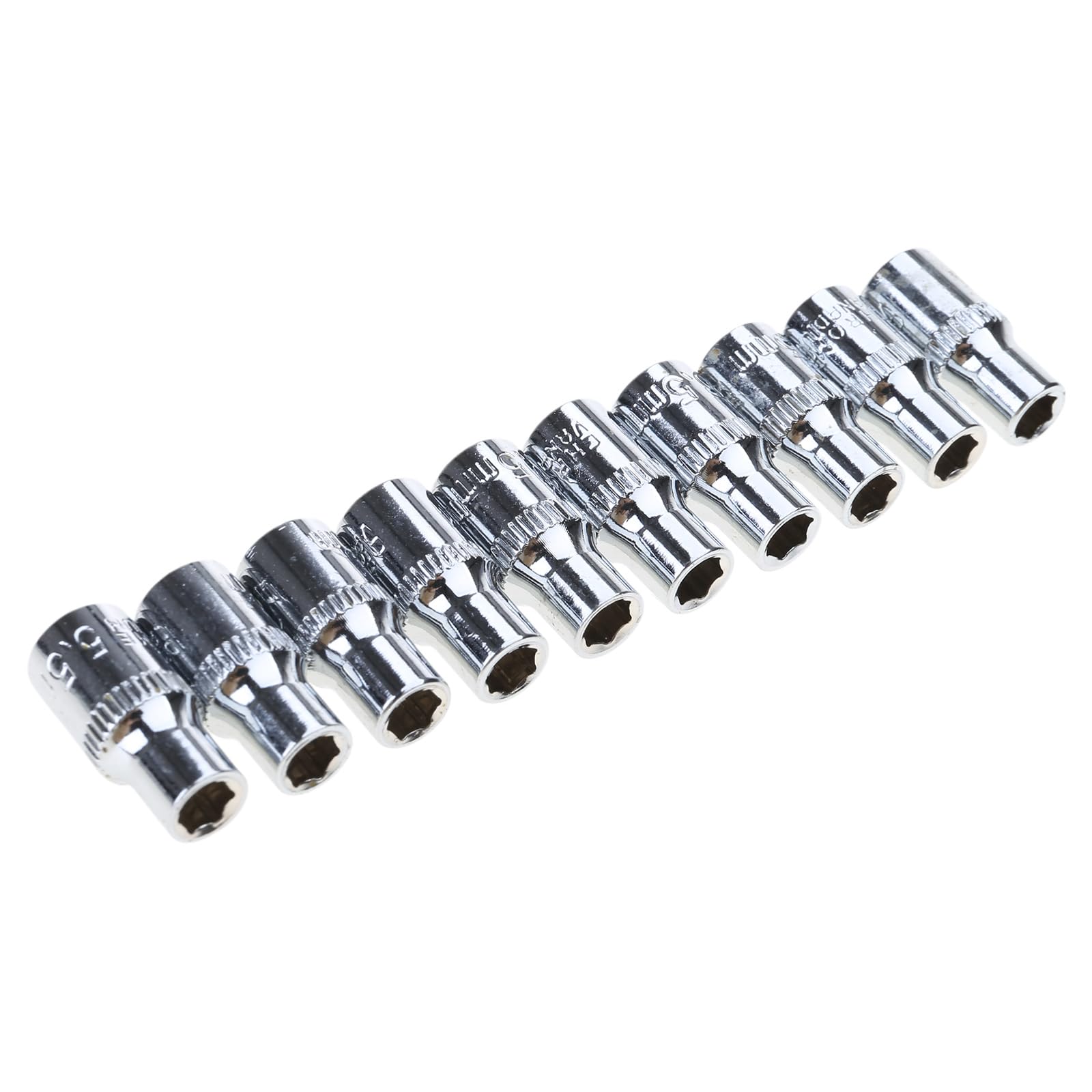 Thatiarry Multicolor Engineered Professional Short Socket Set Wrench Accessory 6 Point Metric 4Mm To 14Mm Automotive Maintenance Tool Furniture Assembly Tool