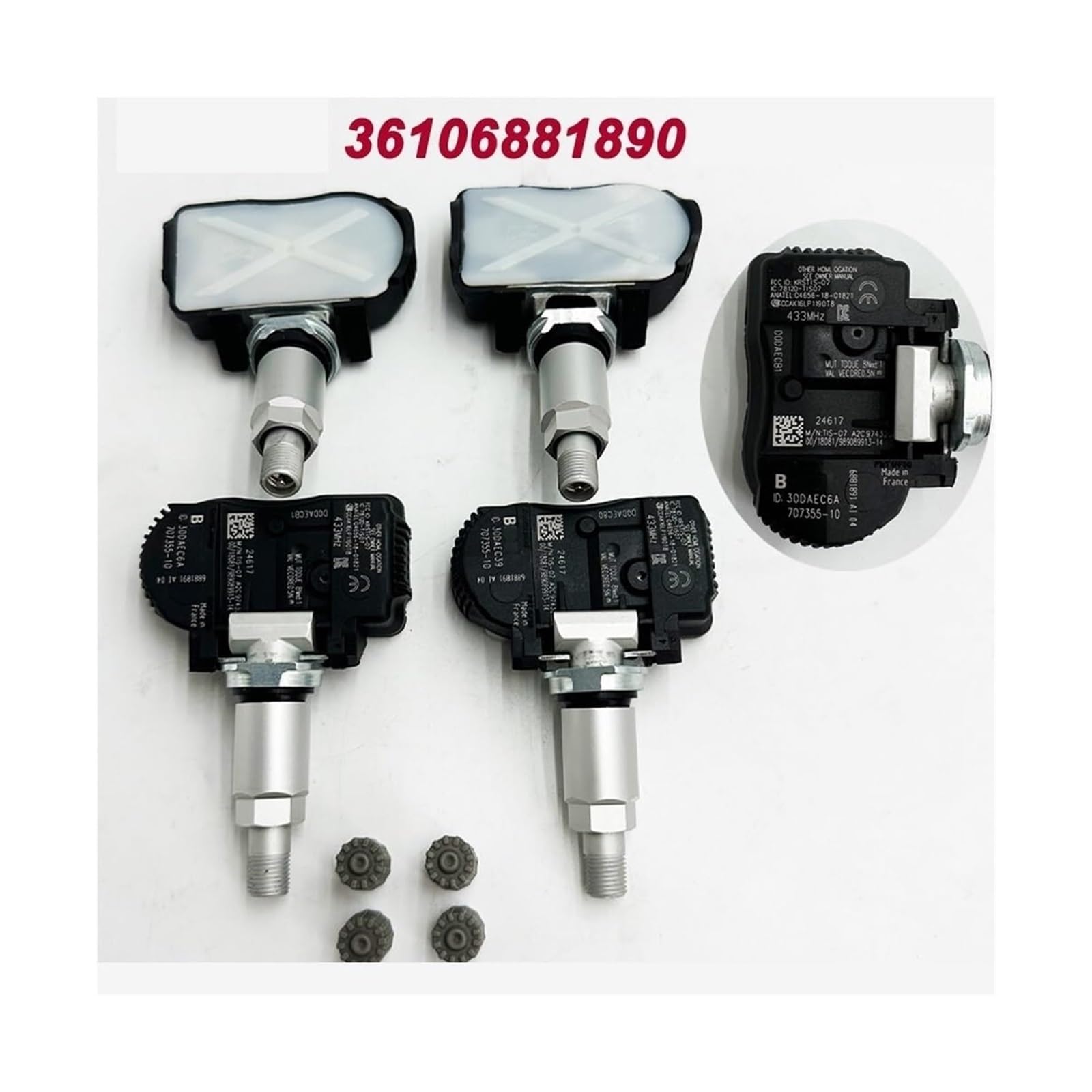 TPMS Capteur pneu Pour Mini Pour F54 F56 F60 R56