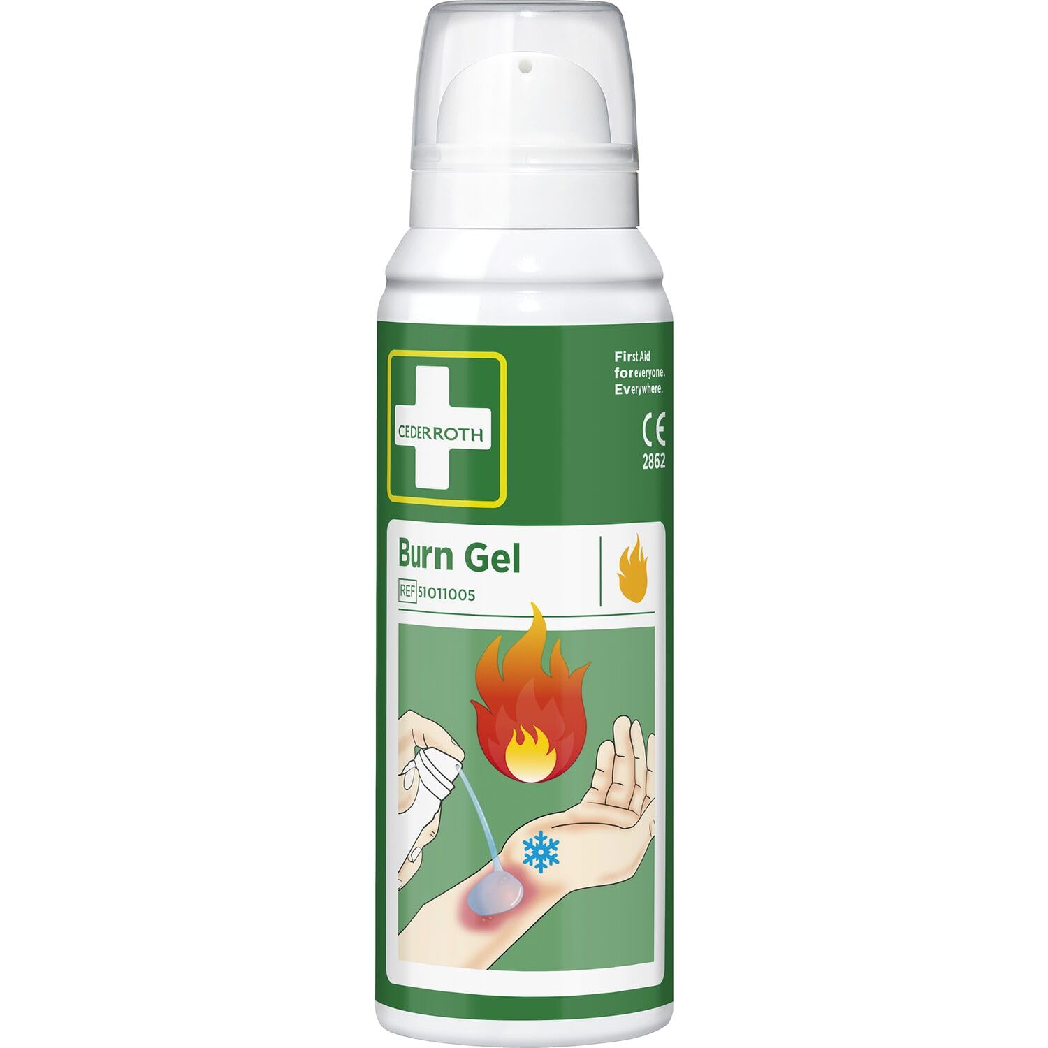 CEDERROTH Verbrennungs-Gel-Spray Inhalt 100 mL