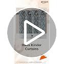 Image of haus & kinder Printed Jacquard Window Curtain 5 Feet Long Pack of 1 Window Curtain, 5 Feet Curtain for Window (Ornate Symphony, Aqua Design 130x152 CM)