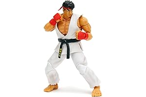 Jada Toys Street Fighter II 6" Ryu Action Figure: Unleash the Power Within