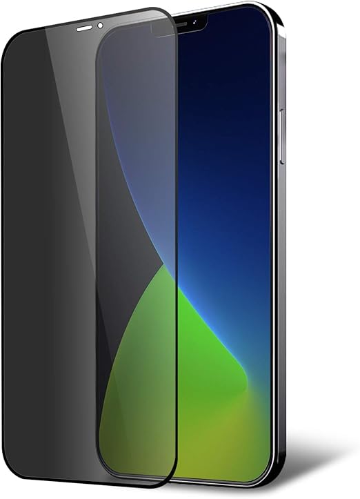 Amazon Com Olixar For Iphone 12 Pro Max Screen Protector Privacy Glass Anti Spy Anti Peeping Anti Scratch Anti Shatter Bubble Free Hd Clarity Full Coverage Case Friendly Easy Application Cell Phones