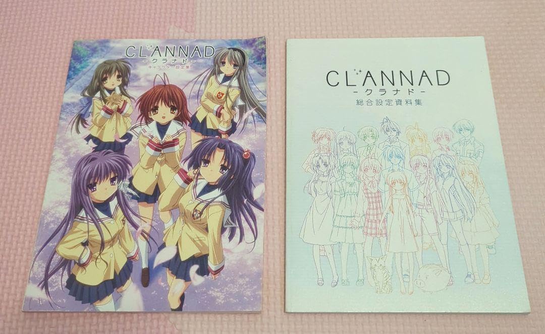 clannad / after story 原画集 コンテ集 設定資料集等セット clannad