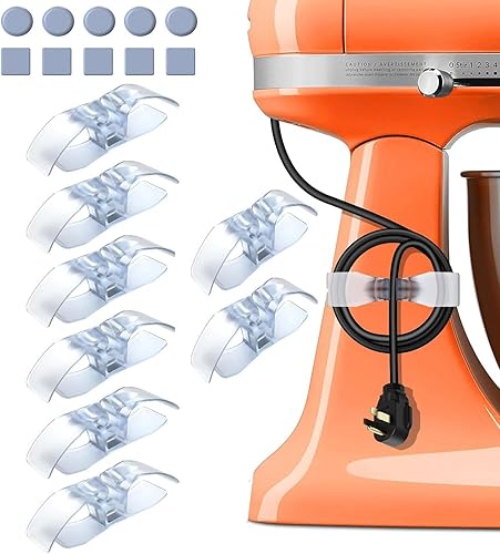 Organizador de cables para electrodomésticos de cocina, gancho para mezclador Kitchenaid, accesorios para el hogar para un fácil almacenamiento y