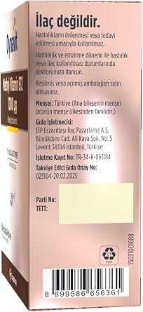 Dynavit Vitamin B12 1000mcg 10mL Dilaltı Sprey- Aile Boyu B12 Vitamini - Hafıza - Methylcobalamin