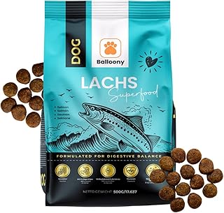 German Shephy Dog Food, Hypoallergenic (500 g), Grain-Free Dry Dog Food, with Salmon & Potato, For Healthy Skin and Shiny Coat, With High Meat Content, Easy to Digest product image