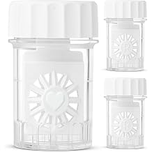 SPORTS WORLD VISION Contact Lens Case - Standard Barrel Shape - Cleaning for Daily Use - Pack of 3