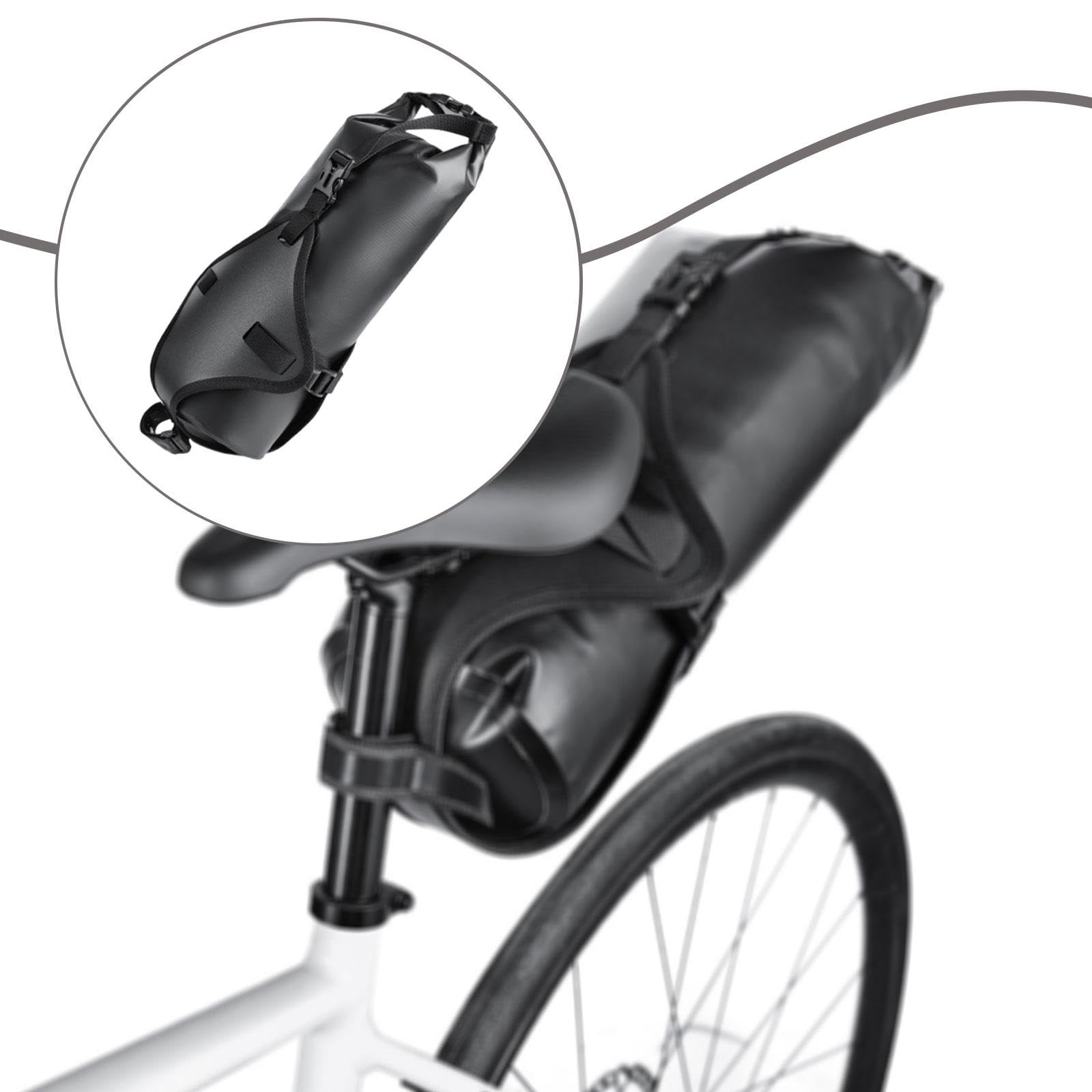 Amazon.co.jp: Fiocias 自転車サドルバッグマウントラック（バッグ付き