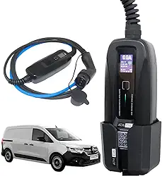 Carregador Portátil para Carro Renault Kangoo E-Tech 7.2 kW T2 ATM Ultraflex